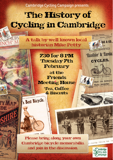 The photo for The History of Cycling in Cambridge.