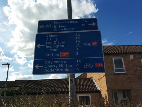 The photo for Sign at end of Ferry Lane.