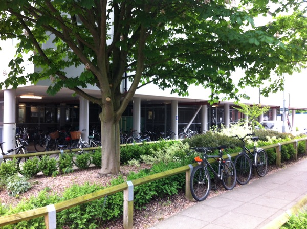 The photo for Cycle Parking on Biomedical Campus.